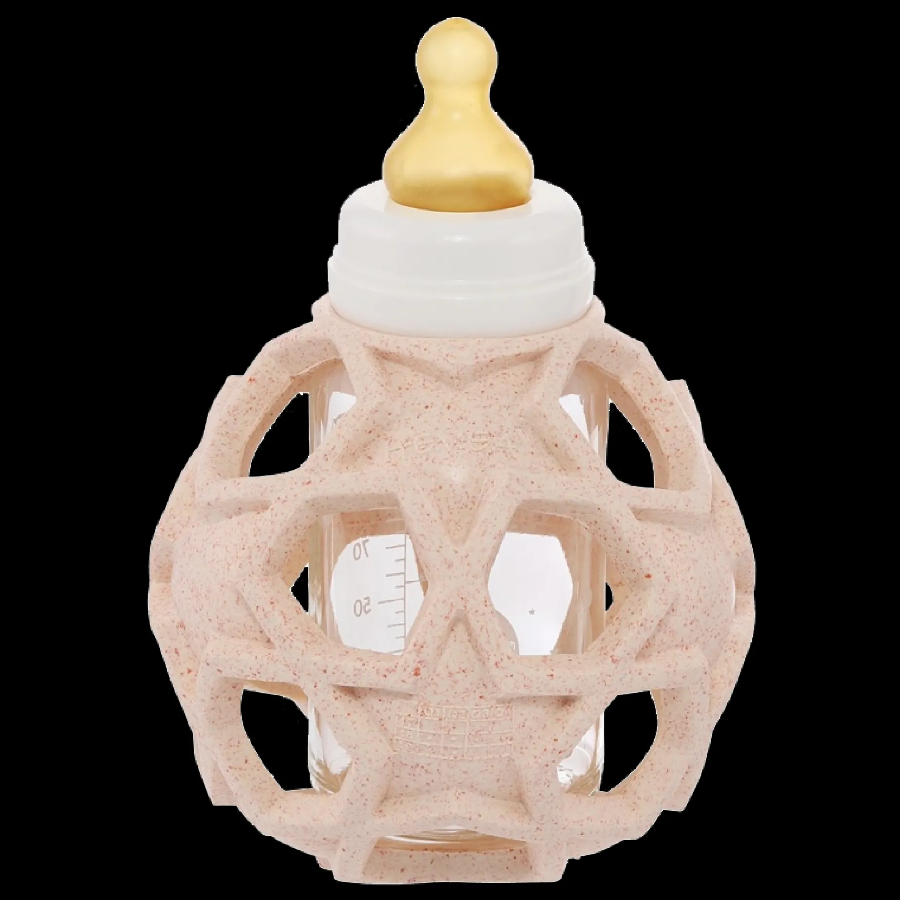 Poudre Organic Peluches & Jouets | Tétines & Biberons | Biberon + Star Ball Pêche