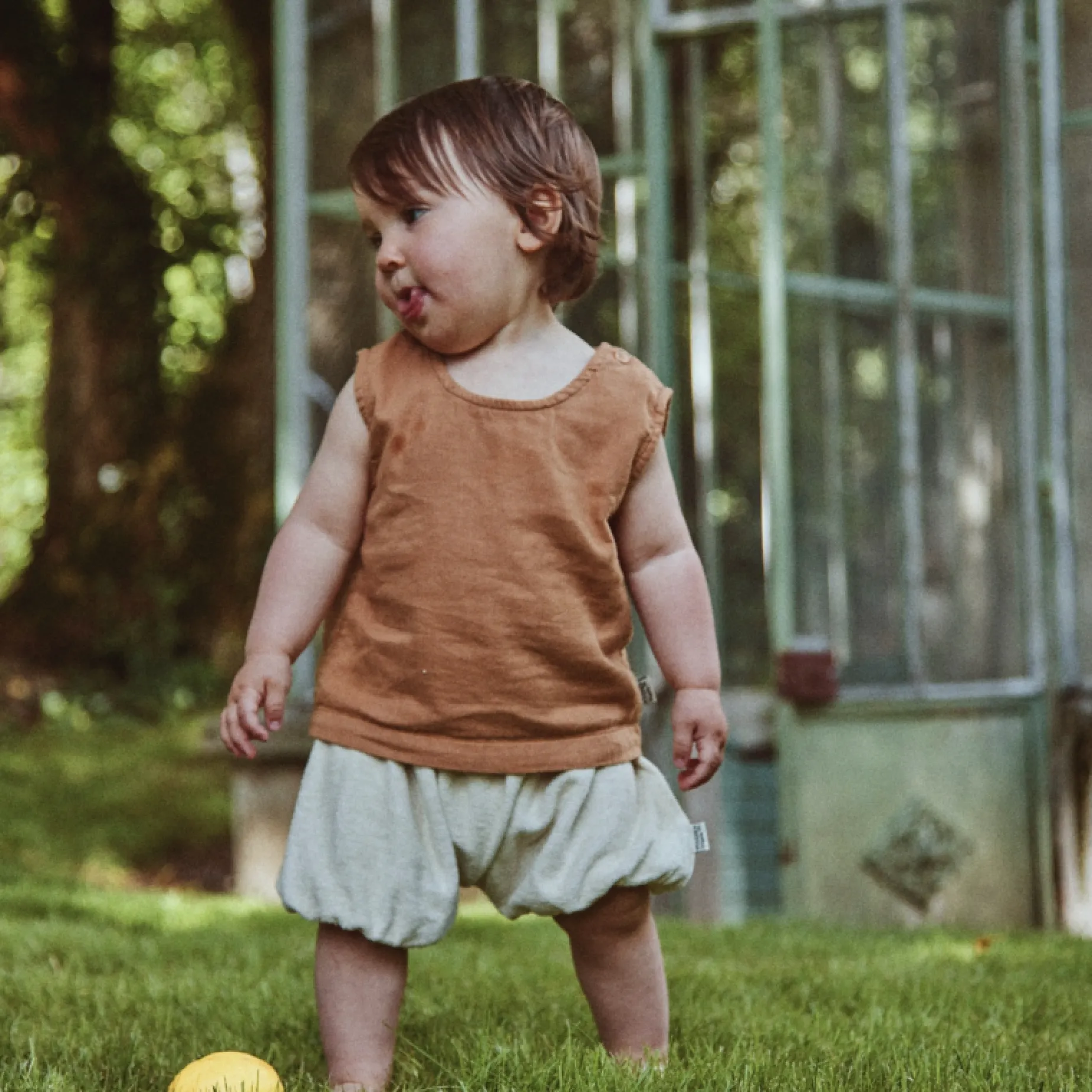 Poudre Organic Bloomers & Shorts | BLOOMER VERVEINE ÉPONGE Almond Milk AlmondMilk