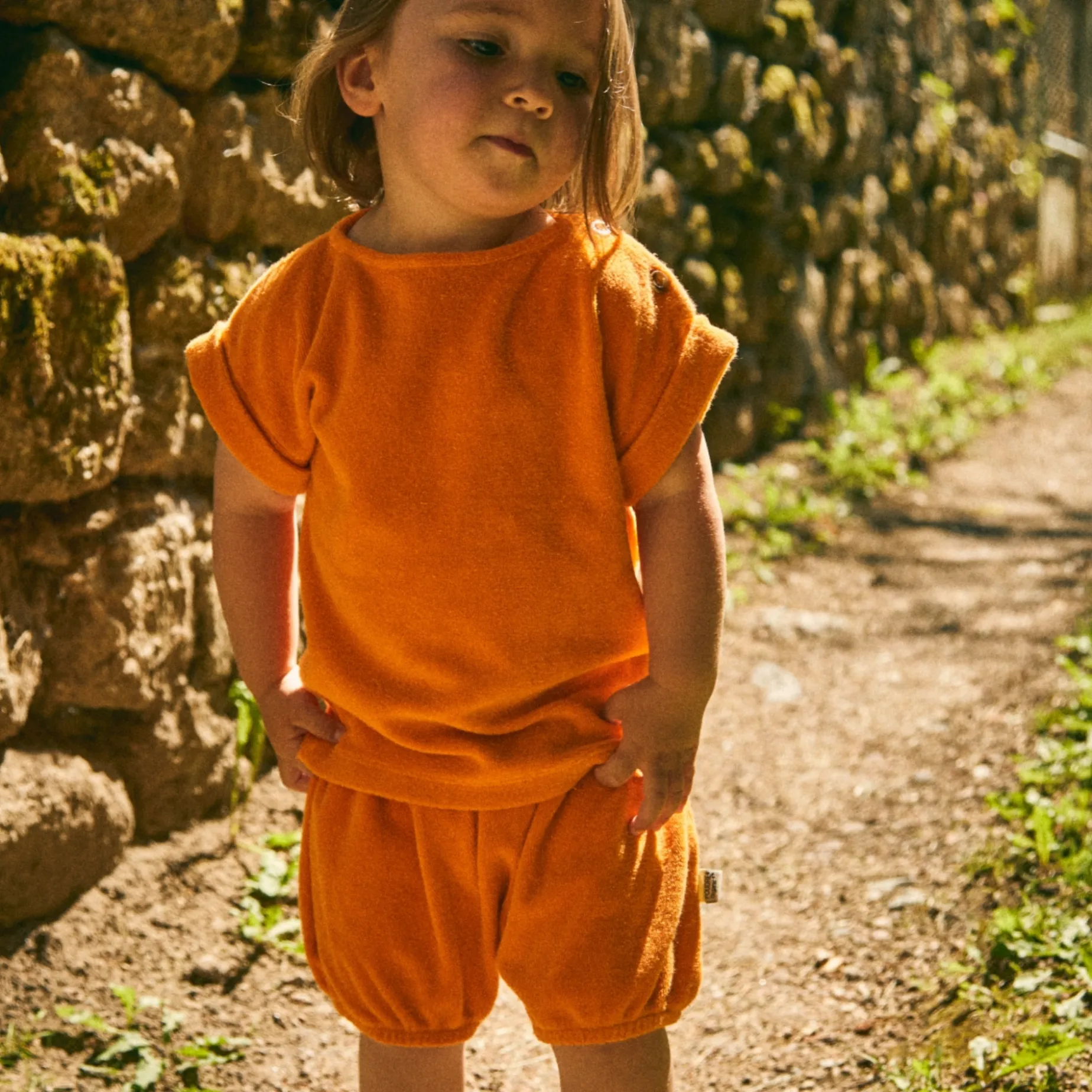 Poudre Organic Bloomers & Shorts | BLOOMER VERVEINE ÉPONGE Russet Orange Russet-Orange
