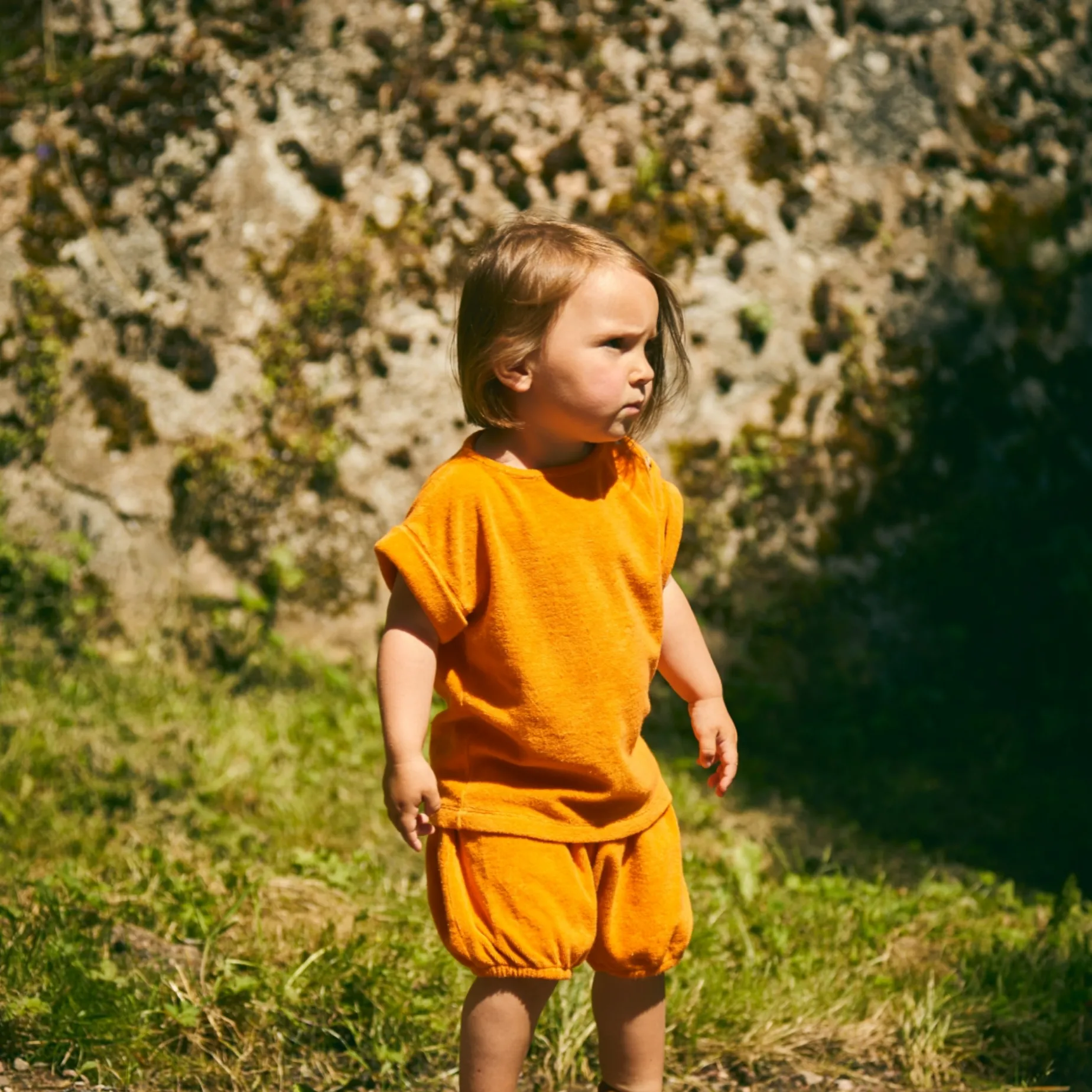 Poudre Organic Bloomers & Shorts | BLOOMER VERVEINE ÉPONGE Russet Orange Russet-Orange