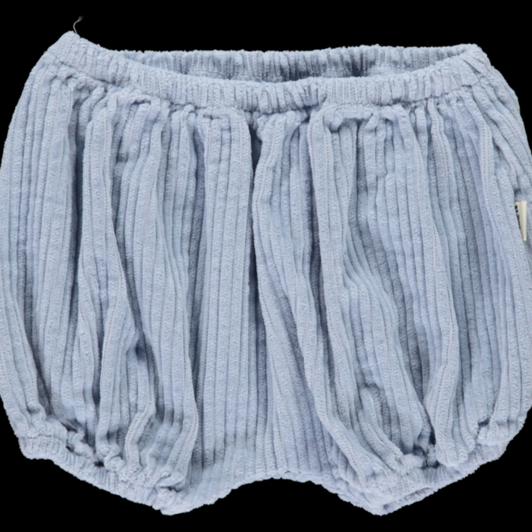 Poudre Organic Bloomers & Shorts | BLOOMER VERVEINE VELOURS CÔTELÉ Blue Fog BlueFog