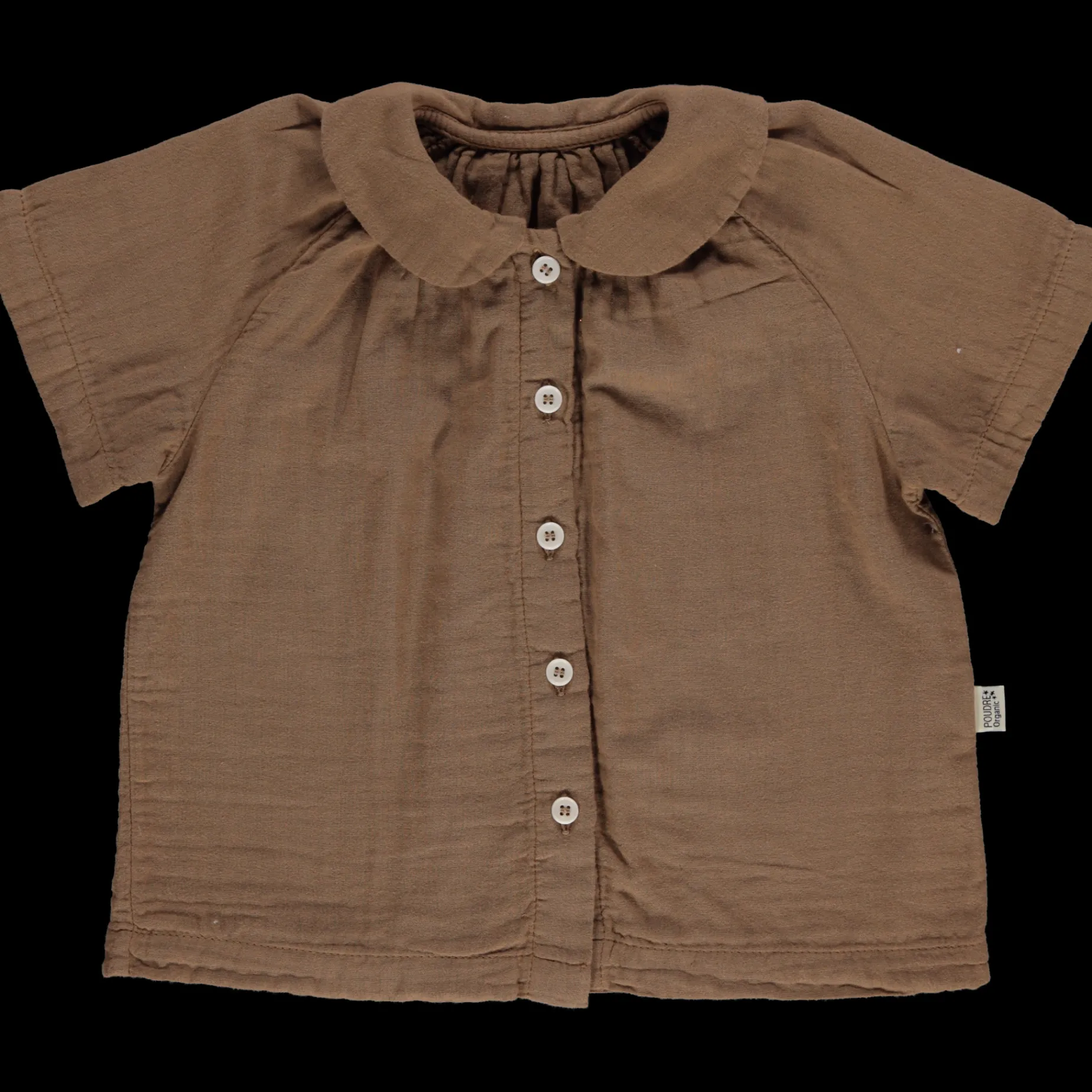 Poudre Organic Blouses & Chemises | Blouses & Chemises | BLOUSE ANCOLIE Toffee