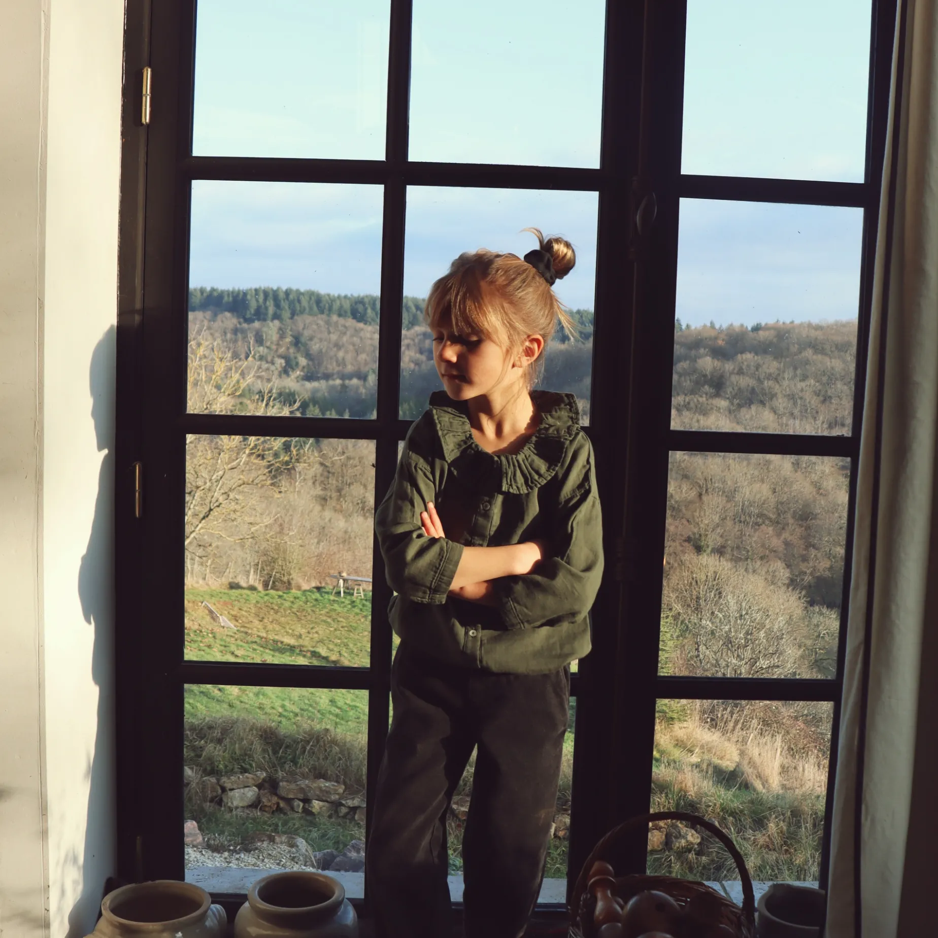 Poudre Organic Blouses & Chemises | BLOUSE ARONIE Forest Green ForestGreen