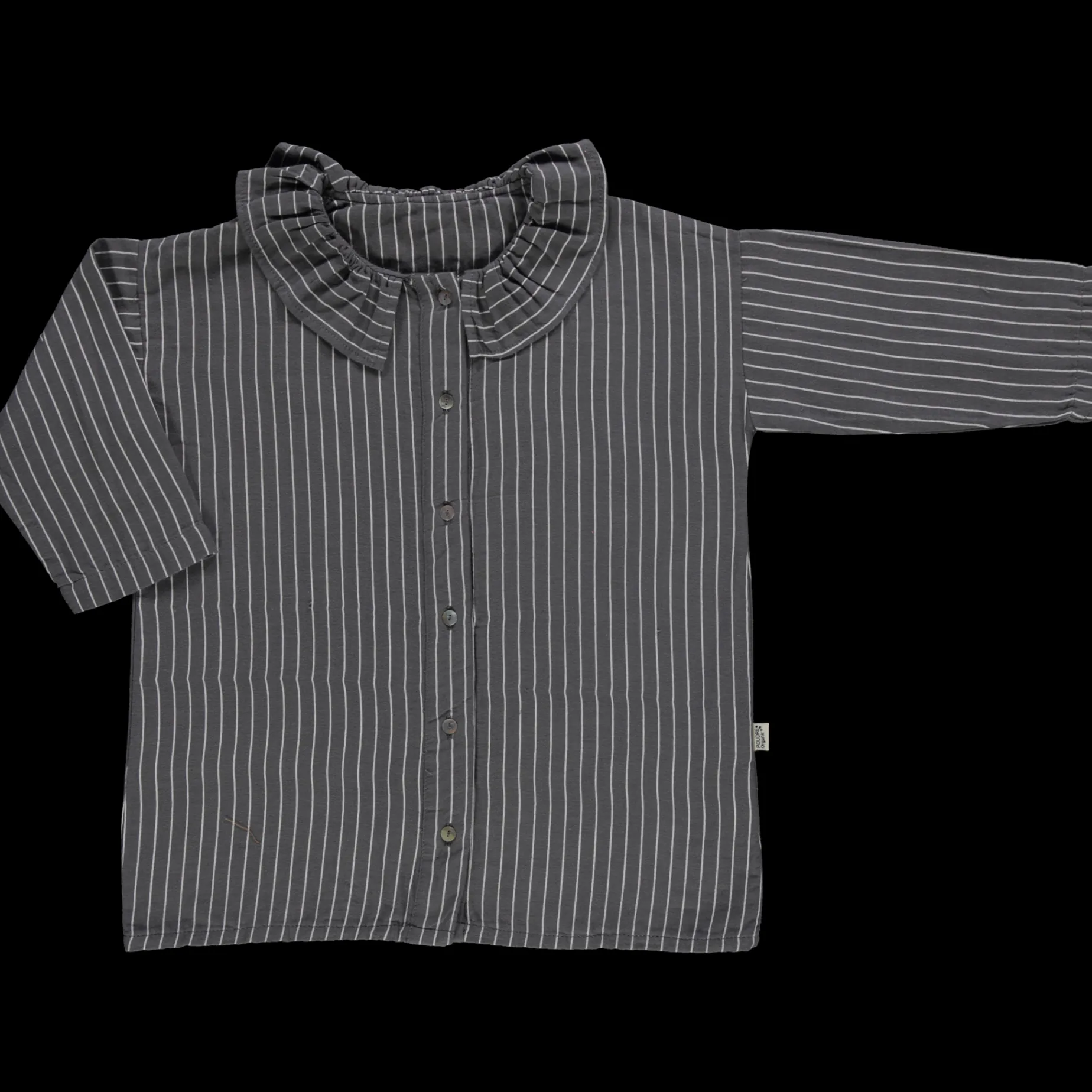 Poudre Organic Blouses & Chemises | BLOUSE ARONIE Rayures Iron Gate RayuresIronGate
