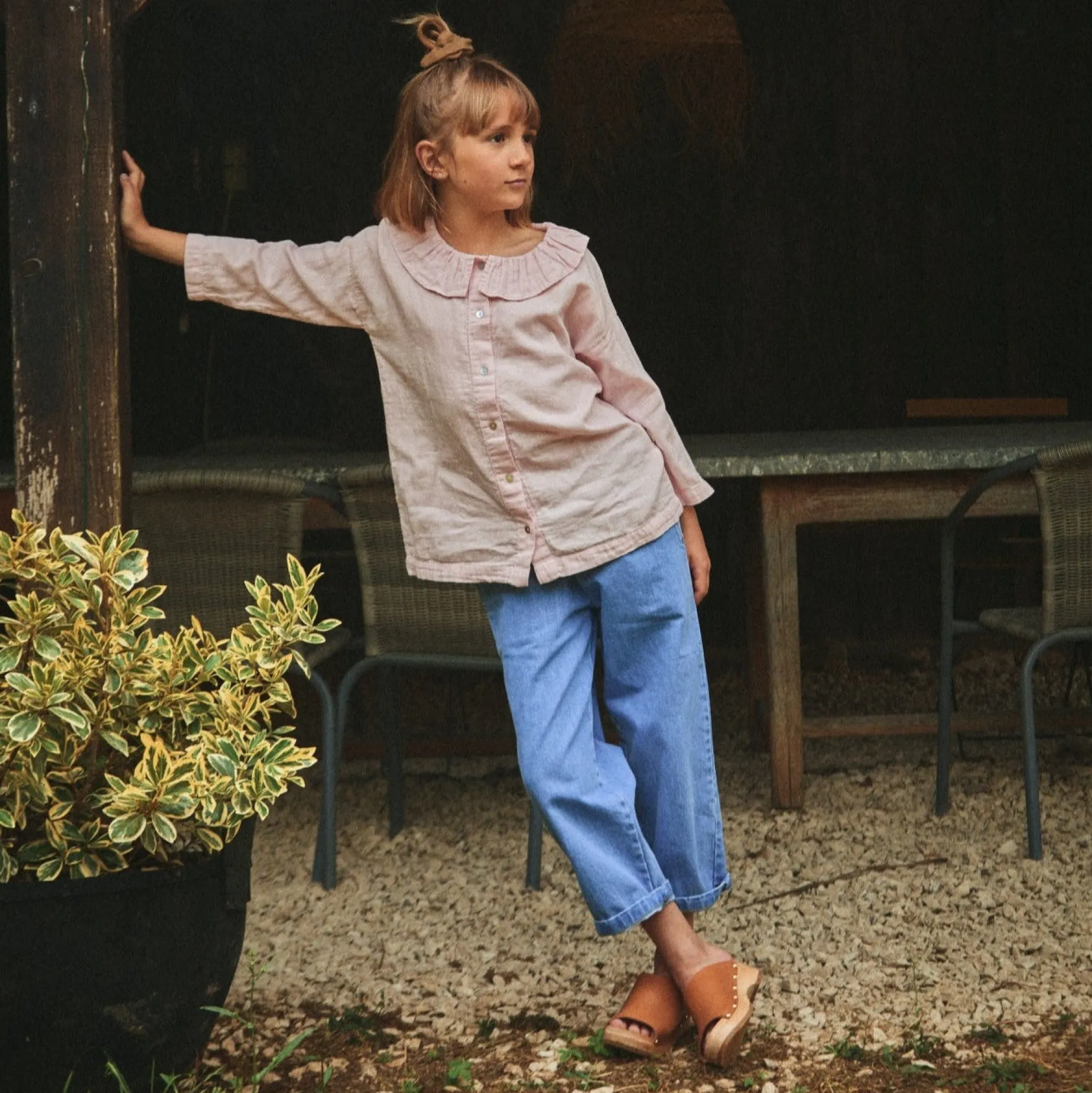 Poudre Organic Blouses & Chemises | BLOUSE ARONIE Rose Quartz RoseQuartz