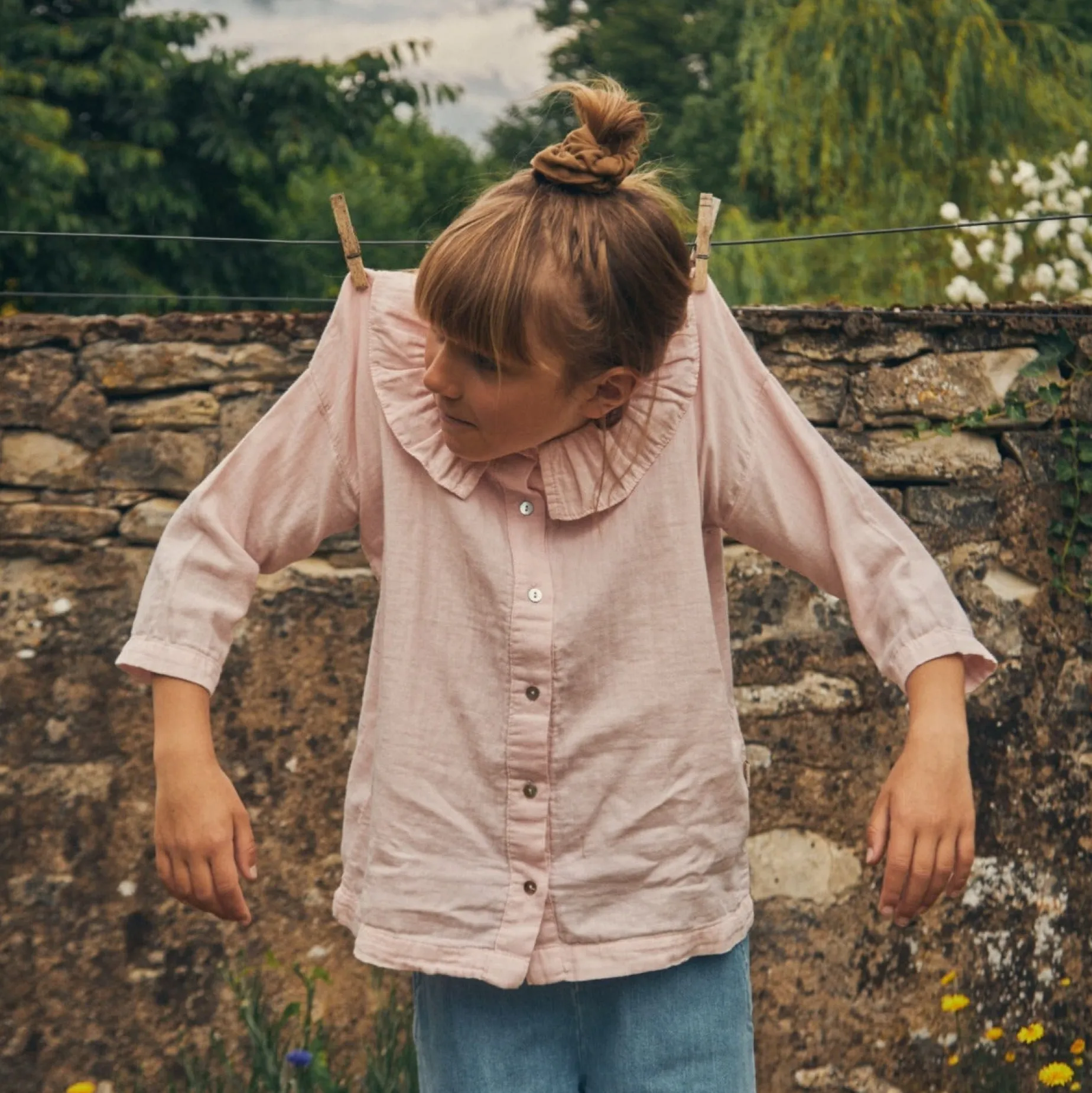 Poudre Organic Blouses & Chemises | BLOUSE ARONIE Rose Quartz RoseQuartz