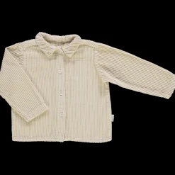 Poudre Organic Blouses & Chemises | Blouses & Chemises | BLOUSE BELLADONE VELOURS CÔTELÉ Biscotti