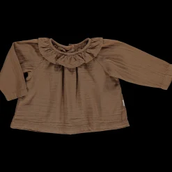Poudre Organic Blouses & Chemises | BLOUSE CHARME Toffee