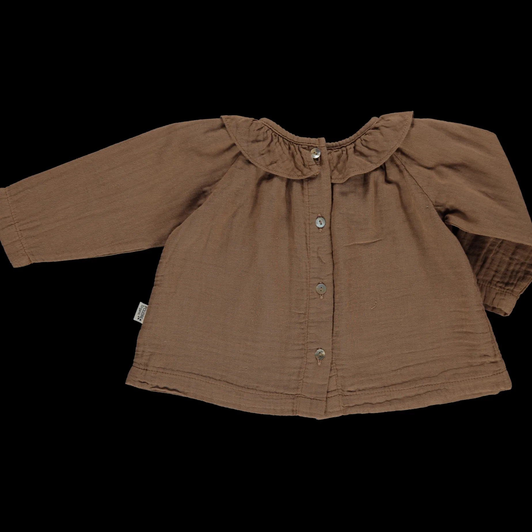 Poudre Organic Blouses & Chemises | BLOUSE CHARME Toffee