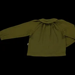 Poudre Organic Blouses & Chemises | Blouses & Chemises | BLOUSE FLEUR Fir Green FirGreen