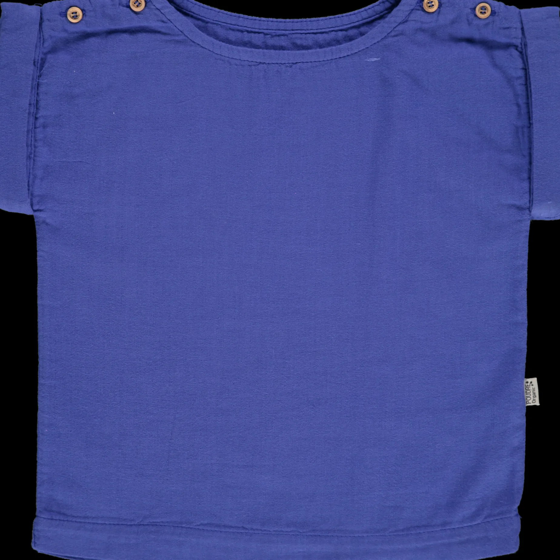 Poudre Organic Blouses & Chemises | BLOUSE LIN Dazzling Blue Dazzling-Blue