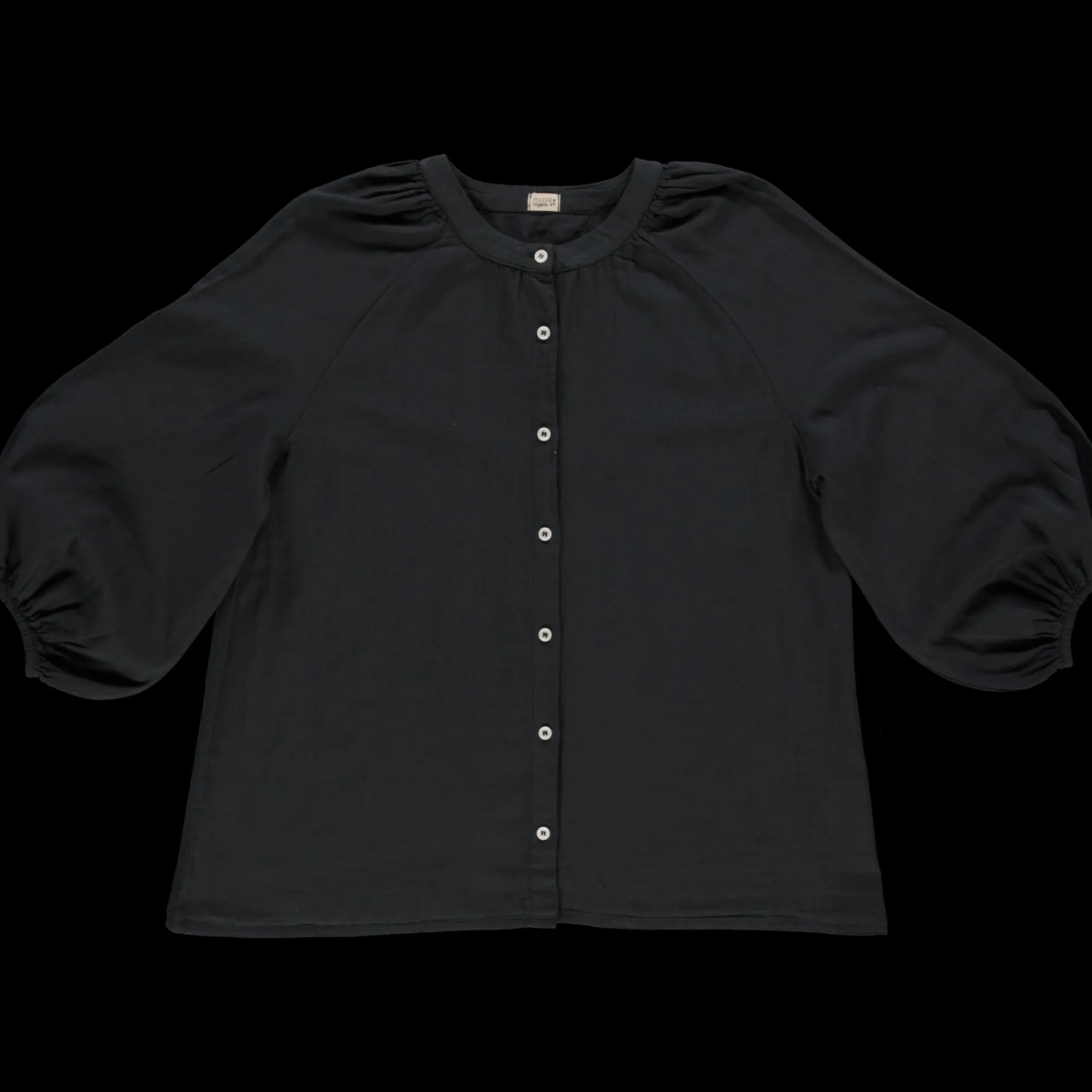 Poudre Organic Blouses & Chemises | BLOUSE ONAGRE Pirate Black PirateBlack