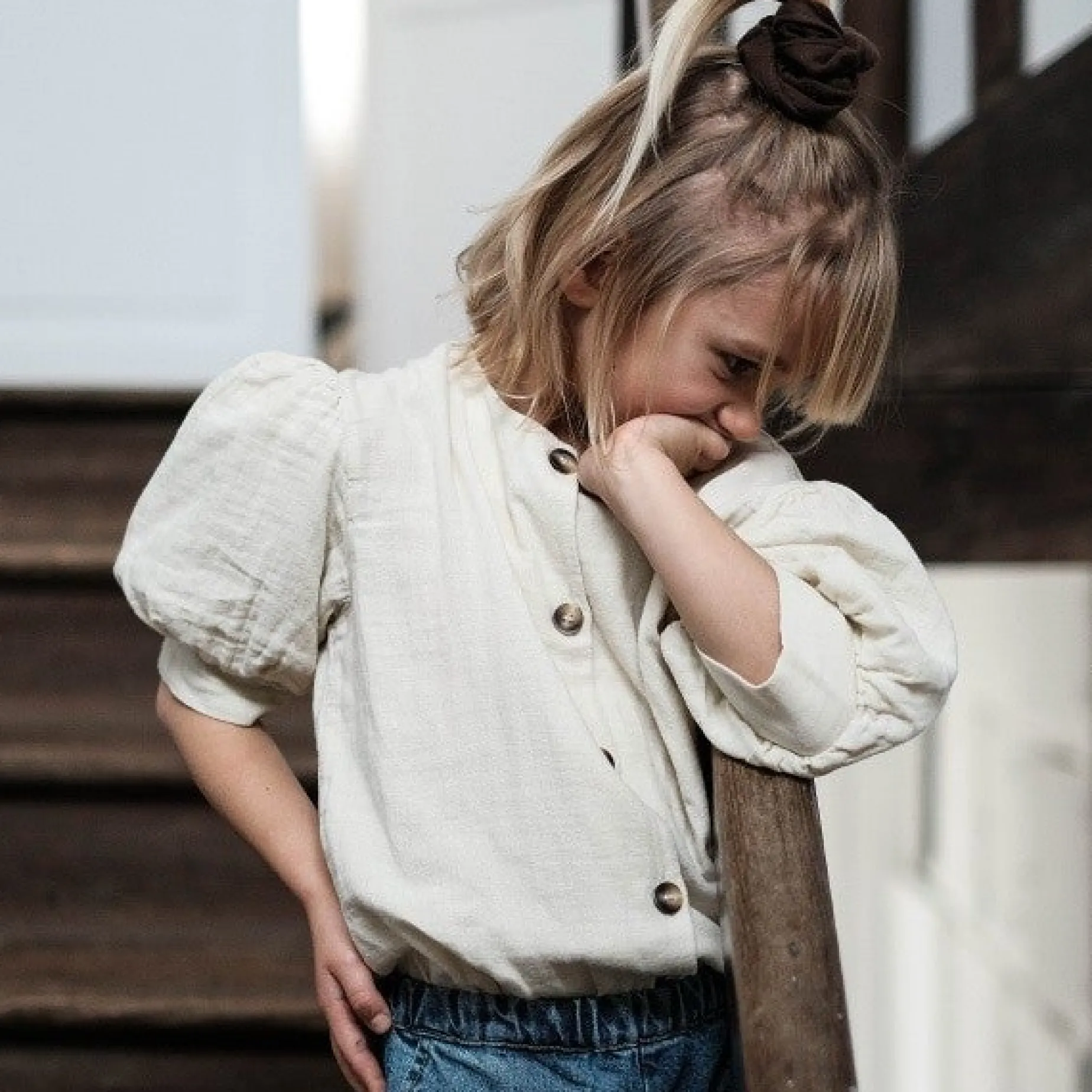 Poudre Organic Blouses & Chemises | BLOUSE POIRE Almond Milk AlmondMilk