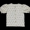 Poudre Organic Blouses & Chemises | BLOUSE POIRE Fleurs Blue Fog Fleurs-Blue-Fog