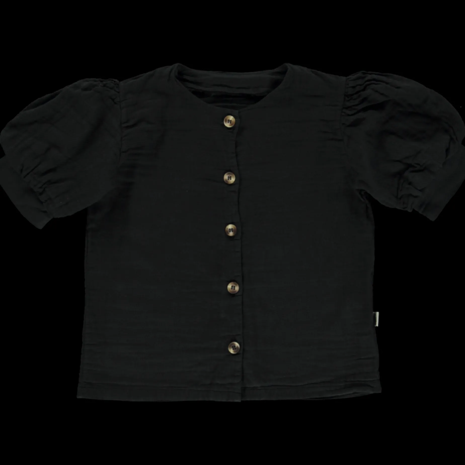 Poudre Organic Blouses & Chemises | BLOUSE POIRE Pirate Black PirateBlack