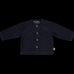 Poudre Organic Blouses & Chemises | BLOUSE RONCE Denim Dark Blue Denim-Dark-Blue