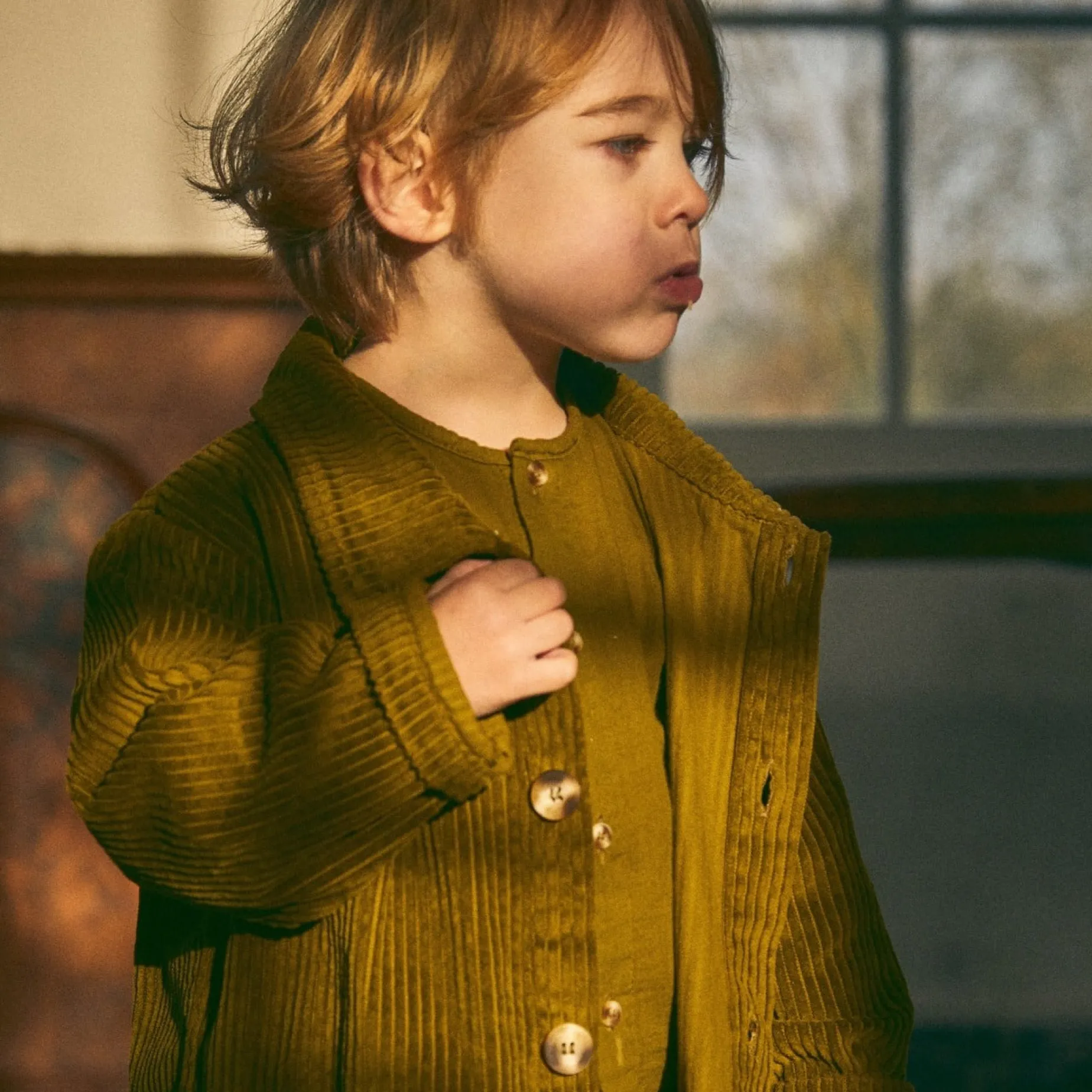 Poudre Organic Blouses & Chemises | Blouses & Chemises | BLOUSE RONCE Fir Green FirGreen
