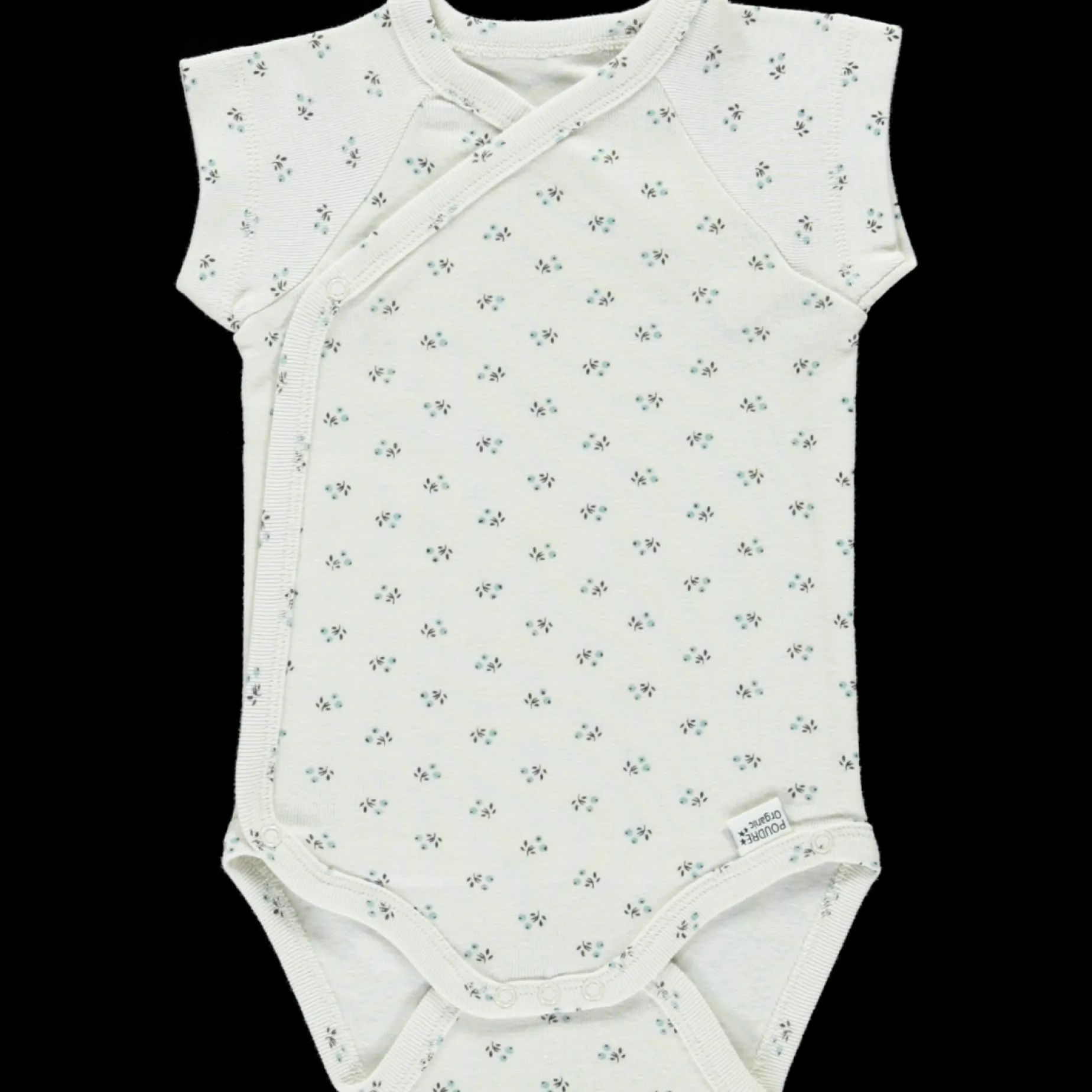Poudre Organic Bodies | BODY LIERRE MANCHES COURTES Hors Saison Blue Surf Hors-Saison-Blue-Surf