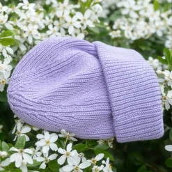 Poudre Organic Bonnets | BONNET BEANIE ADULTE Lavender