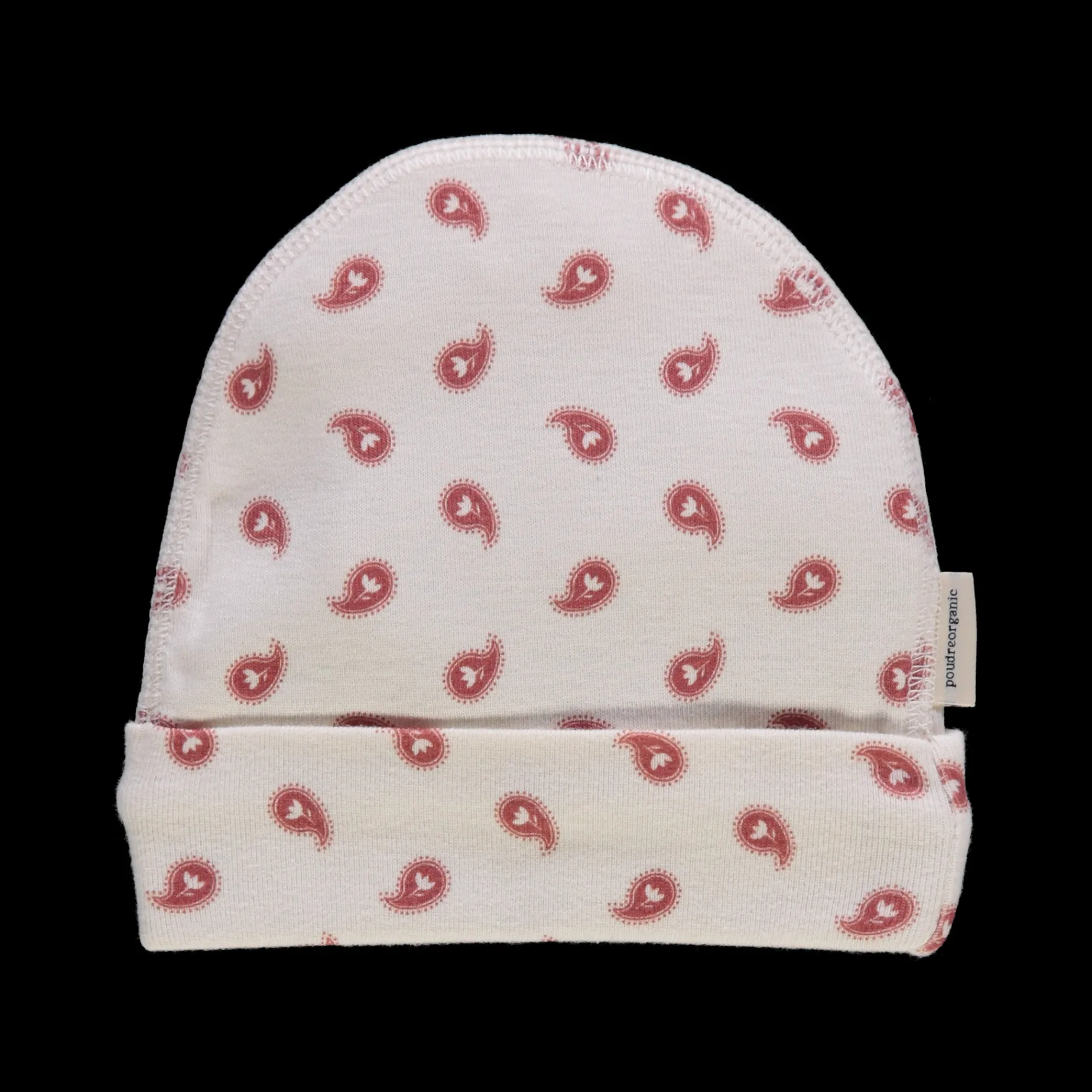 Poudre Organic Béguins, Bonnets Et Chapeaux | Trousseaux De Naissance & Packs | BONNET NAISSANCE LITCHI Bandana Rooïbos Tea BandanaRooïbosTea