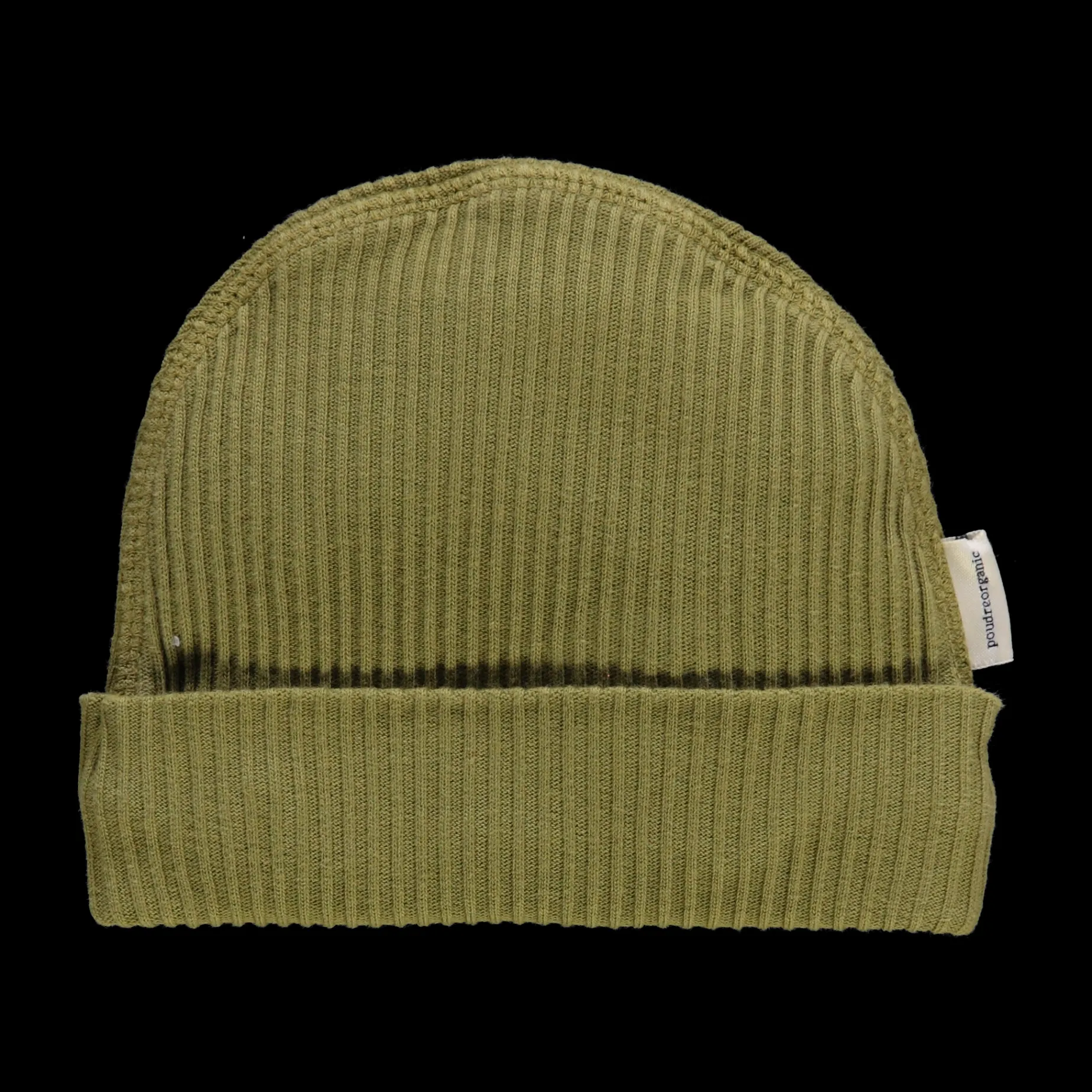 Poudre Organic Béguins, Bonnets Et Chapeaux | BONNET NAISSANCE LITCHI CÔTELÉ Green Moss GreenMoss