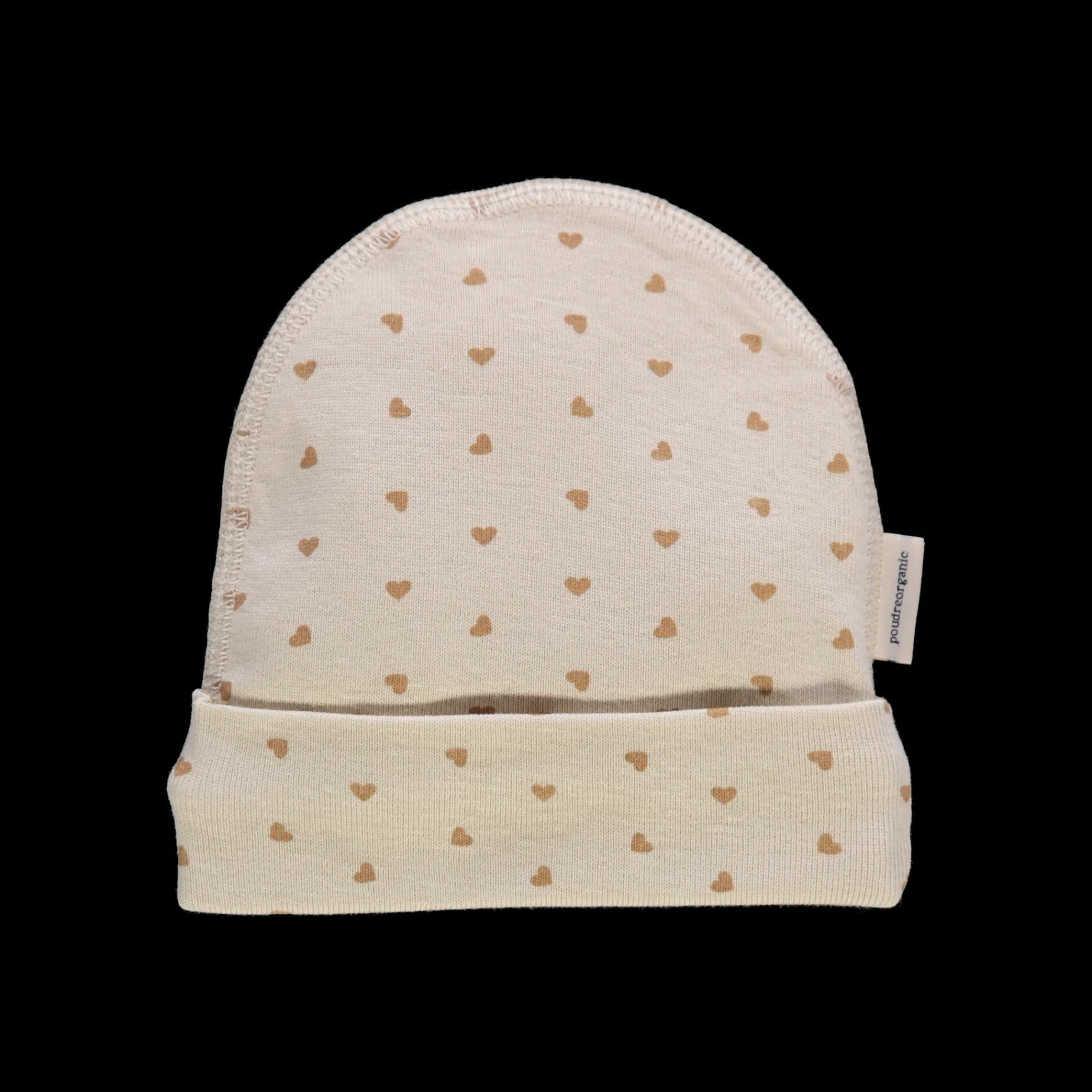 Poudre Organic Béguins, Bonnets Et Chapeaux | Trousseaux De Naissance & Packs | BONNET NAISSANCE LITCHI Coeurs Dijon CoeursDijon