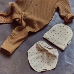 Poudre Organic Béguins, Bonnets Et Chapeaux | Trousseaux De Naissance & Packs | BONNET NAISSANCE LITCHI Coeurs Dijon CoeursDijon