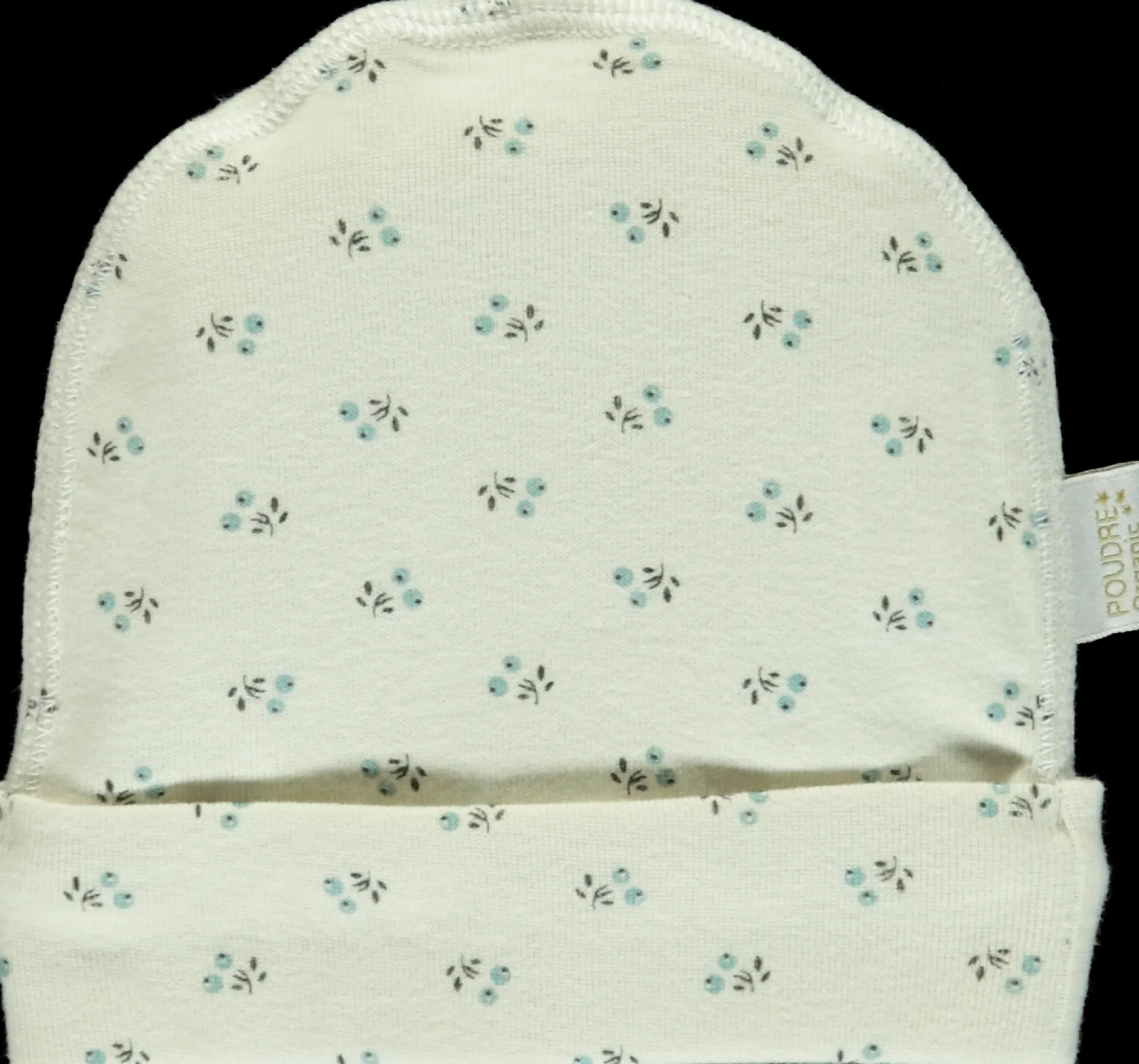 Poudre Organic Béguins, Bonnets Et Chapeaux | BONNET NAISSANCE LITCHI Hors Saison Blue Surf Hors-Saison-Blue-Surf