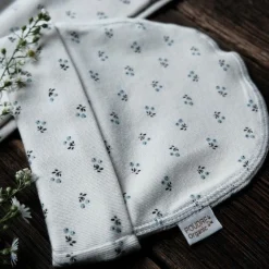 Poudre Organic Béguins, Bonnets Et Chapeaux | BONNET NAISSANCE LITCHI Hors Saison Blue Surf Hors-Saison-Blue-Surf