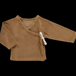 Poudre Organic Cardigans | Trousseaux De Naissance & Packs | CACHE COEUR CROCUS VELOURS Dijon