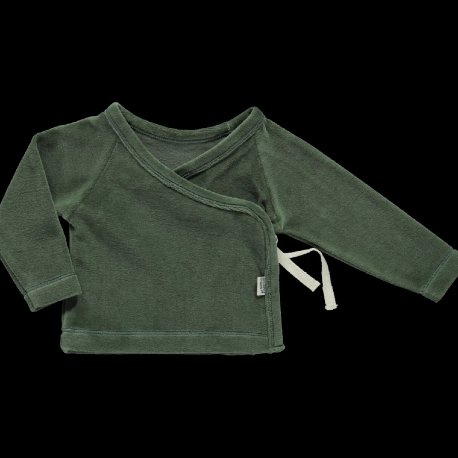 Poudre Organic Cardigans | CACHE COEUR CROCUS VELOURS Forest Green ForestGreen