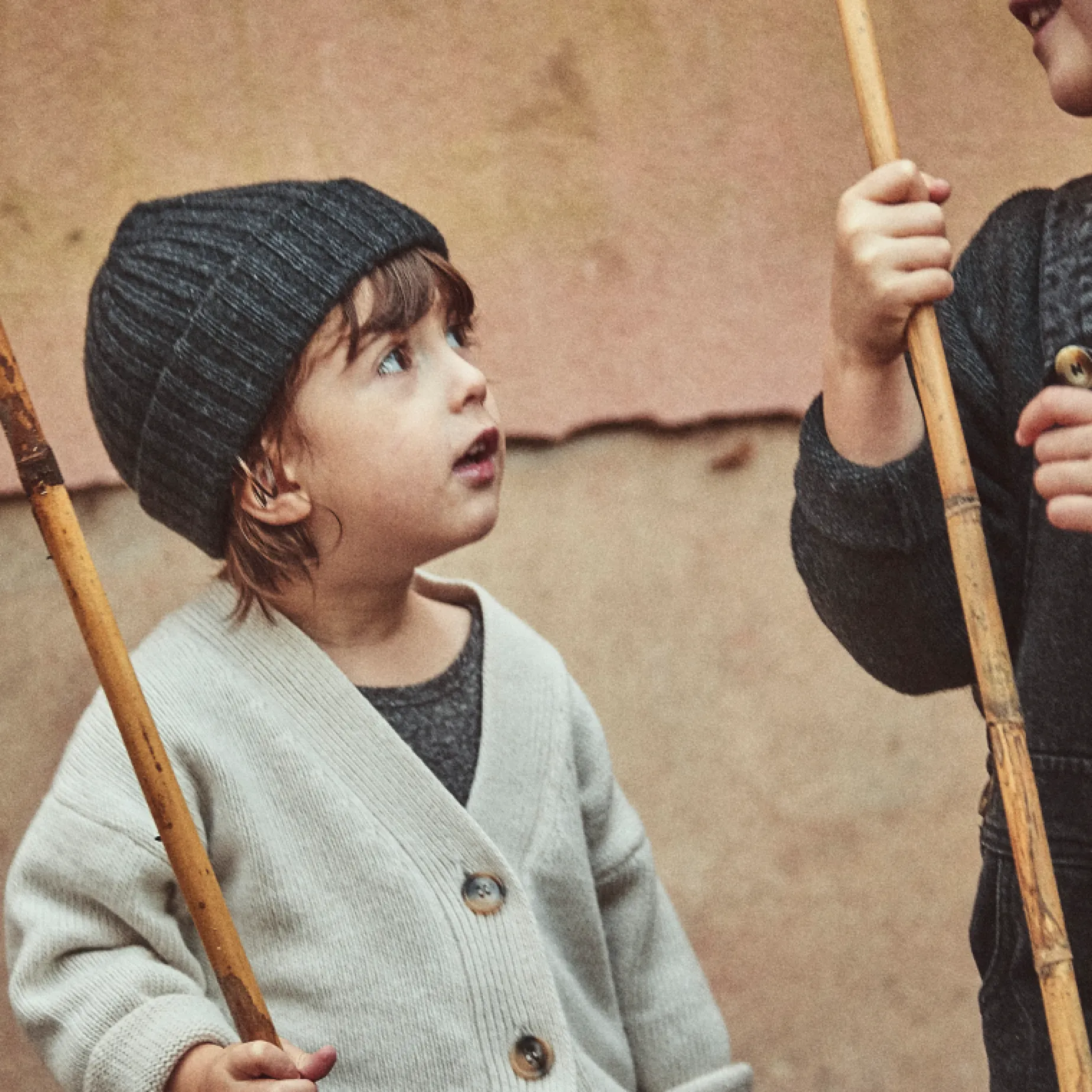 Poudre Organic Cardigans | Cardigans | CARDIGAN ACACIA Écru