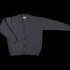 Poudre Organic Cardigans | CARDIGAN AMMI LAINE ADULTE Dark Mist DarkMist