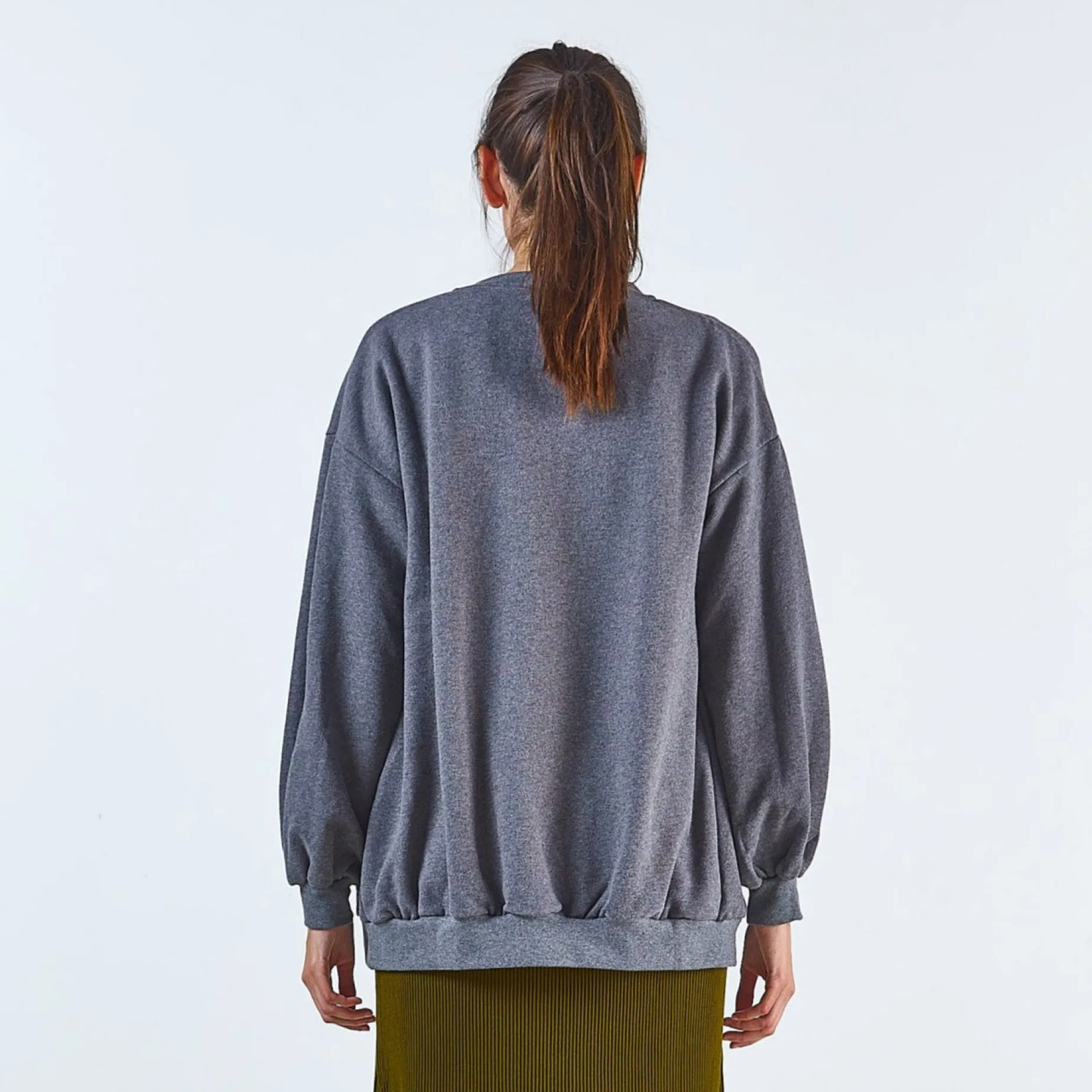 Poudre Organic Cardigans | CARDIGAN BRUNELLE ADULTE Anthracite