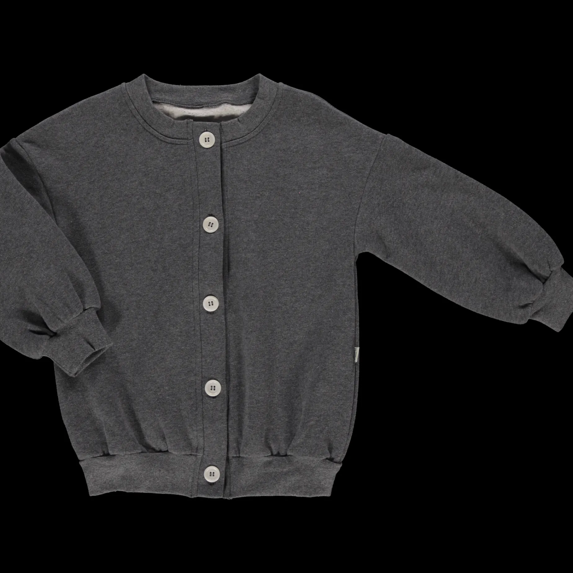 Poudre Organic Cardigans | CARDIGAN BRUNELLE Anthracite