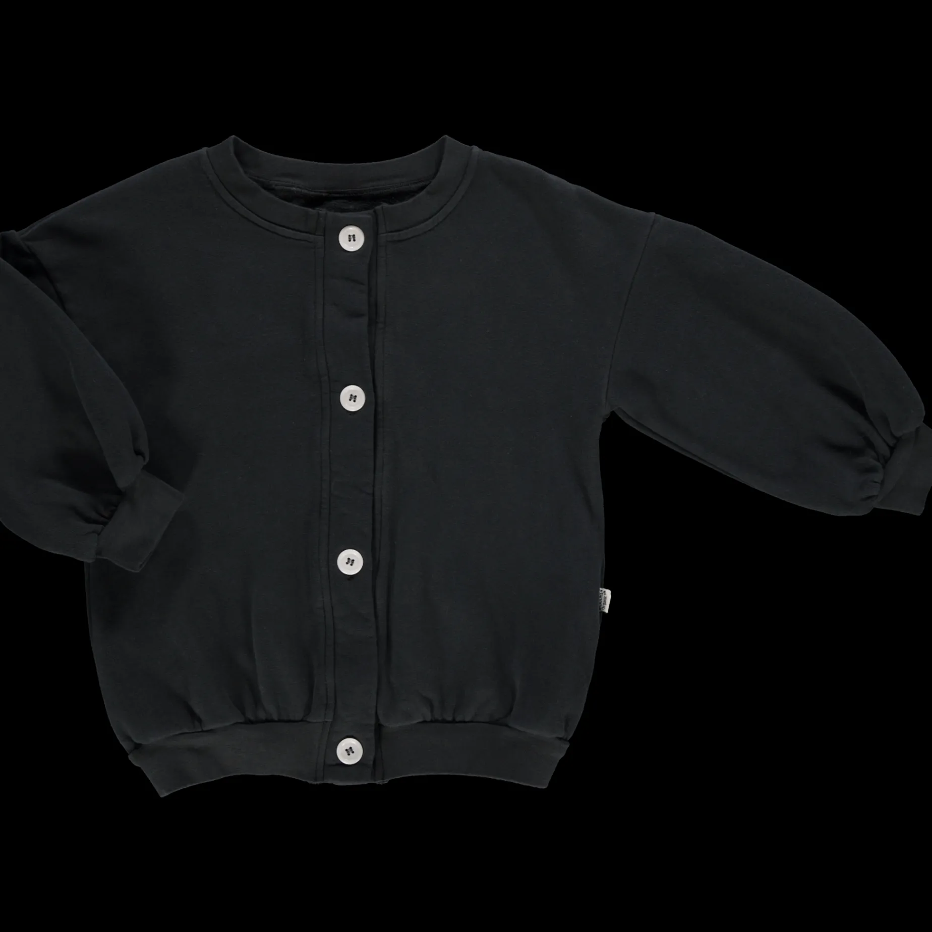 Poudre Organic Cardigans | CARDIGAN BRUNELLE Pirate Black PirateBlack