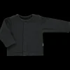 Poudre Organic Cardigans | Cardigans | CARDIGAN CAMOMILLE Pirate Black PirateBlack