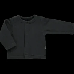 Poudre Organic Cardigans | Cardigans | CARDIGAN CAMOMILLE Pirate Black PirateBlack