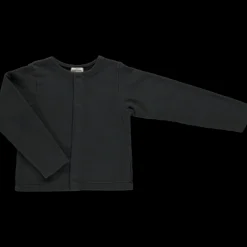 Poudre Organic Cardigans | Cardigans | CARDIGAN CAMOMILLE Pirate Black PirateBlack