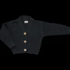 Poudre Organic Cardigans | Cardigans | CARDIGAN MATÉ Charbon