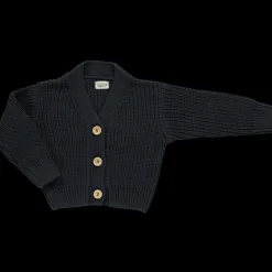 Poudre Organic Cardigans | Cardigans | CARDIGAN MATÉ Charbon
