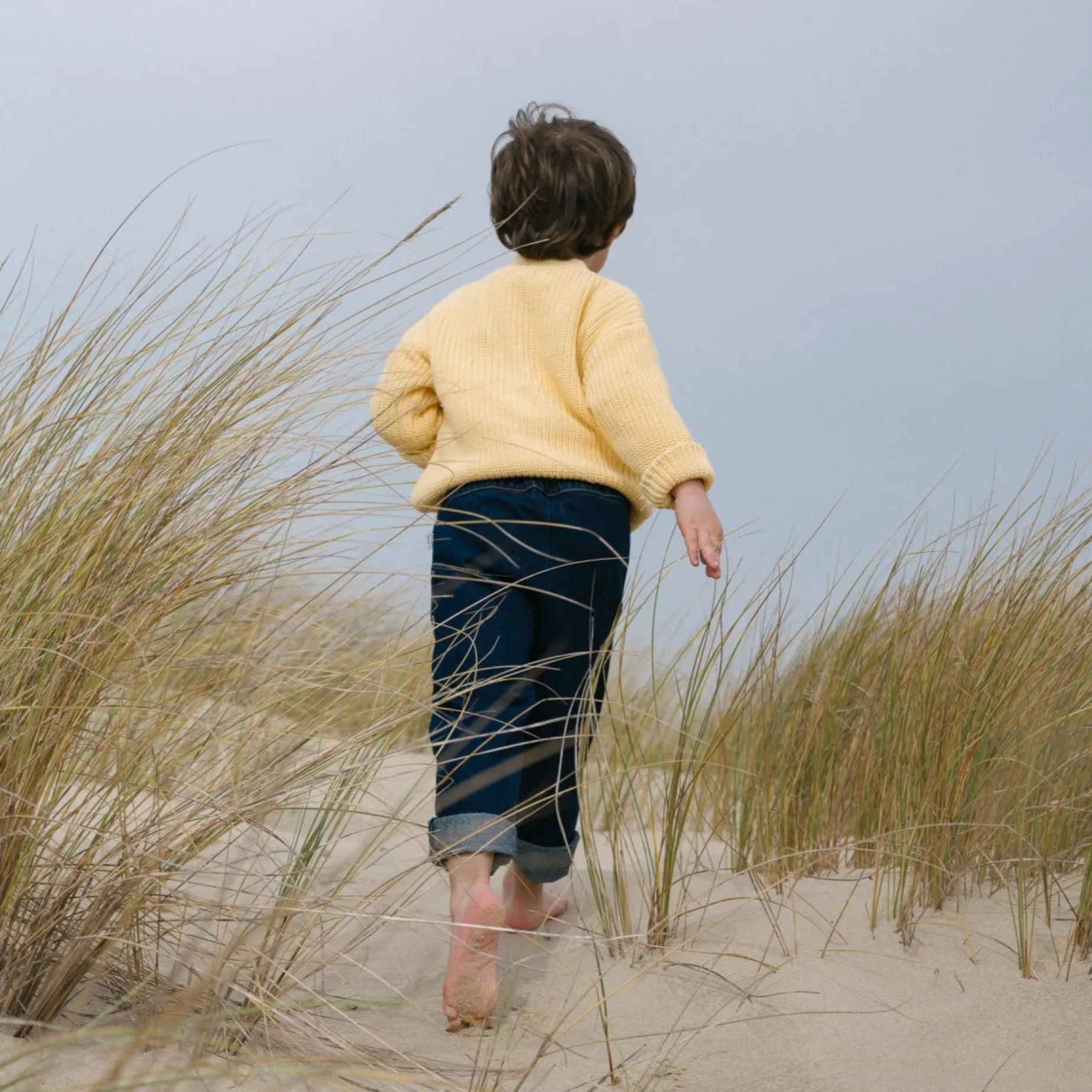 Poudre Organic Cardigans | Cardigans | CARDIGAN MATÉ Jaune Pastel JaunePastel