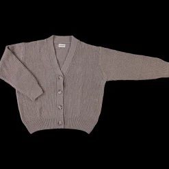 Poudre Organic Cardigans | CARDIGAN MATÉ LAINE ADULTE Hazelnut