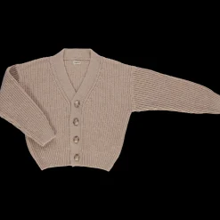 Poudre Organic Cardigans | Cardigans | CARDIGAN MATÉ LAINE Beige