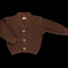 Poudre Organic Cardigans | Cardigans | CARDIGAN MATÉ Noisette