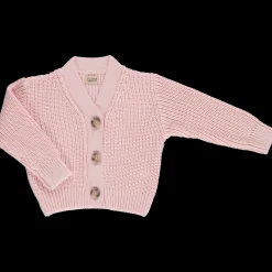 Poudre Organic Cardigans | Cardigans | CARDIGAN MATÉ Rose Pastel RosePastel