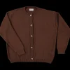 Poudre Organic Cardigans | CARDIGAN PÉTALE ADULTE Noisette