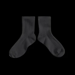 Poudre Organic Chaussettes & Collants | Chaussettes & Collants | CHAUSSETTES COURTES À CÔTES Pierre de Volvic PierredeVolvic