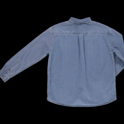 Poudre Organic Chemises & Surchemises | CHEMISE CAMISA Denim Blue Denim-Blue