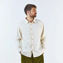 Poudre Organic Chemises & Surchemises | CHEMISE CAMISA Denim Écru Denim-Écru